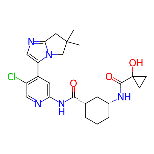 Chemical structure of BindingDB Monomer ID 454576