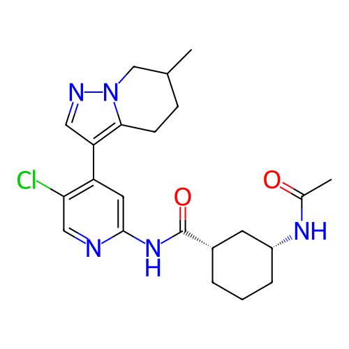 Chemical structure of BindingDB Monomer ID 454586