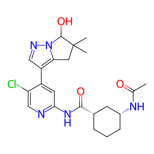 Chemical structure of BindingDB Monomer ID 454597