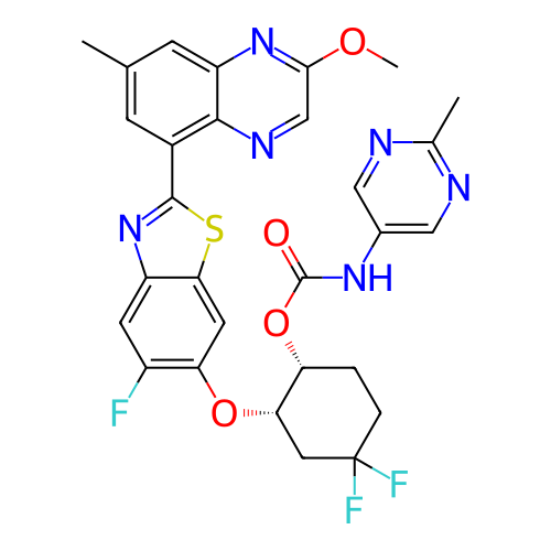 Chemical structure of BindingDB Monomer ID 454736