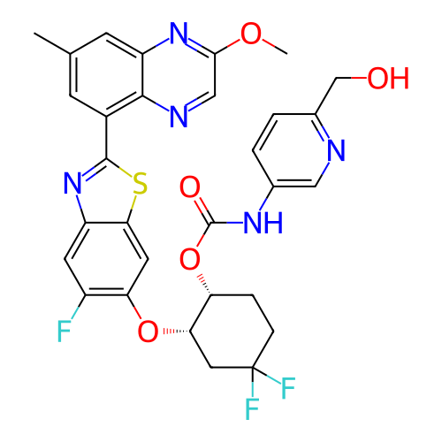 Chemical structure of BindingDB Monomer ID 454738