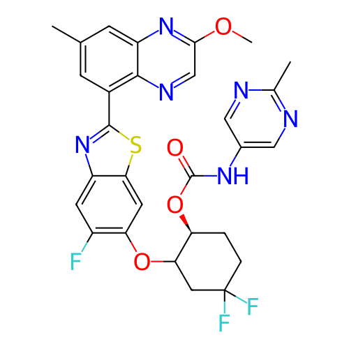 Chemical structure of BindingDB Monomer ID 454739