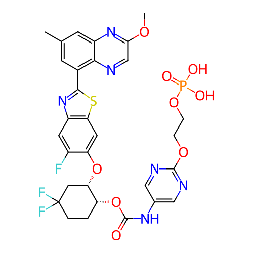 Chemical structure of BindingDB Monomer ID 454751