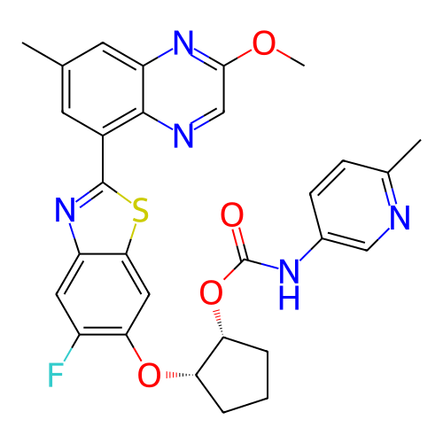 Chemical structure of BindingDB Monomer ID 454764