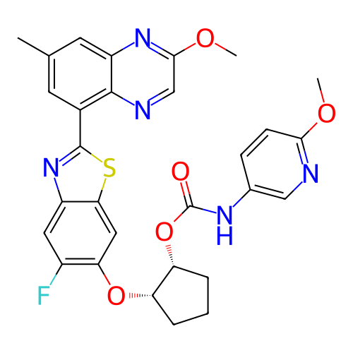 Chemical structure of BindingDB Monomer ID 454765