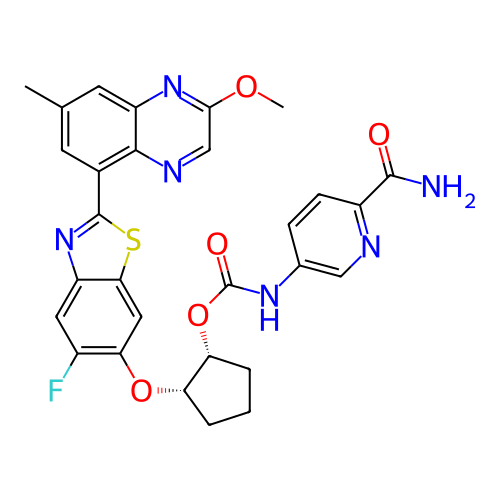 Chemical structure of BindingDB Monomer ID 454781