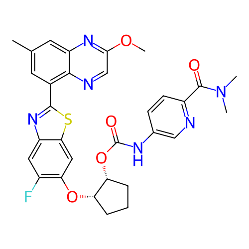 Chemical structure of BindingDB Monomer ID 454782