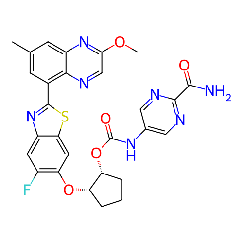 Chemical structure of BindingDB Monomer ID 454784