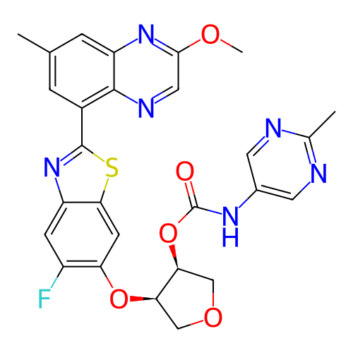 Chemical structure of BindingDB Monomer ID 454819