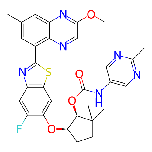Chemical structure of BindingDB Monomer ID 454837