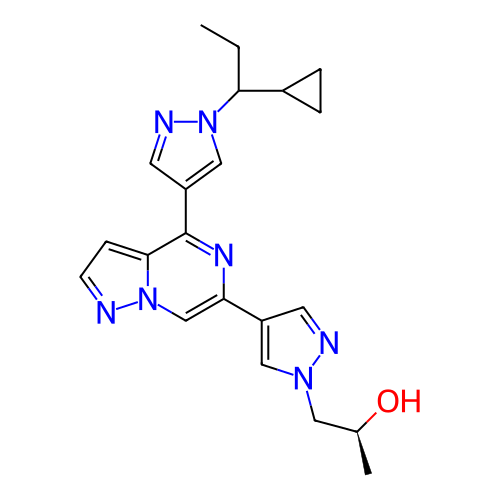 Chemical structure of BindingDB Monomer ID 455552
