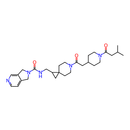 Chemical structure of BindingDB Monomer ID 455601