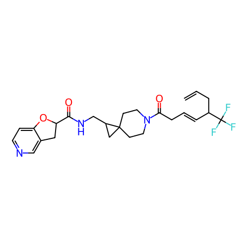 Chemical structure of BindingDB Monomer ID 455614