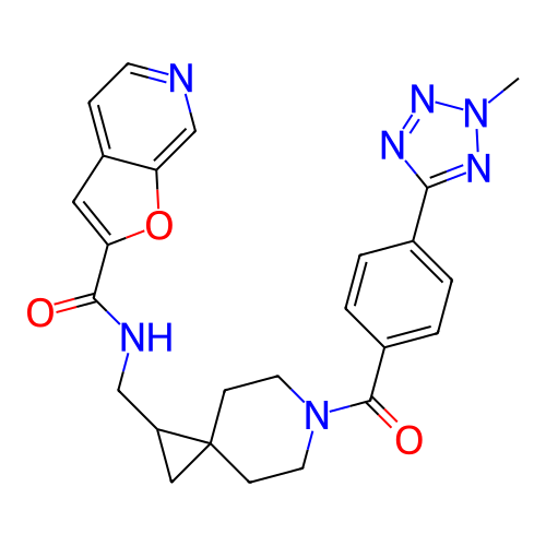 Chemical structure of BindingDB Monomer ID 455687