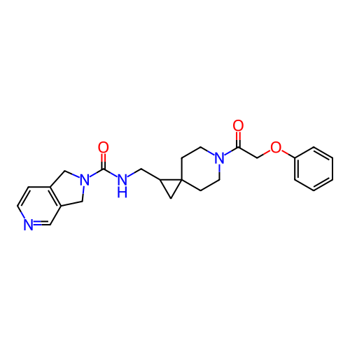 Chemical structure of BindingDB Monomer ID 455696