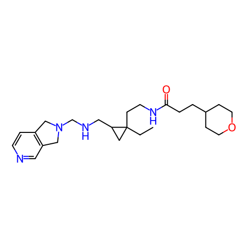 Chemical structure of BindingDB Monomer ID 455697