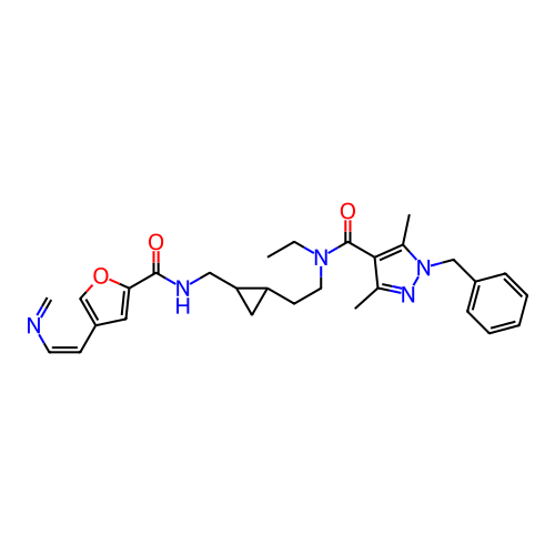 Chemical structure of BindingDB Monomer ID 455702