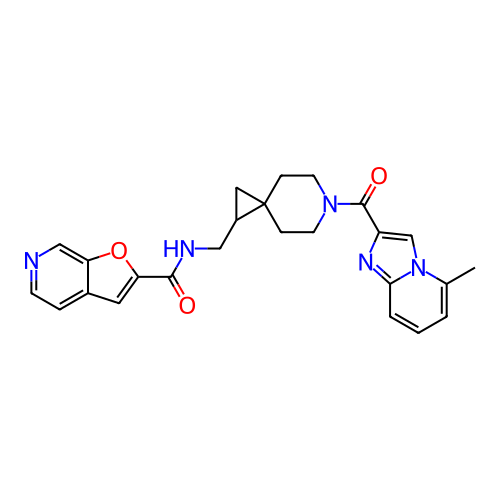 Chemical structure of BindingDB Monomer ID 455718