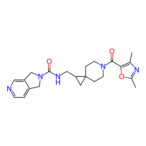 Chemical structure of BindingDB Monomer ID 455760