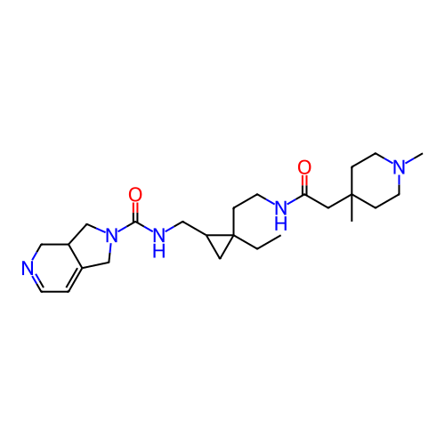 Chemical structure of BindingDB Monomer ID 455761