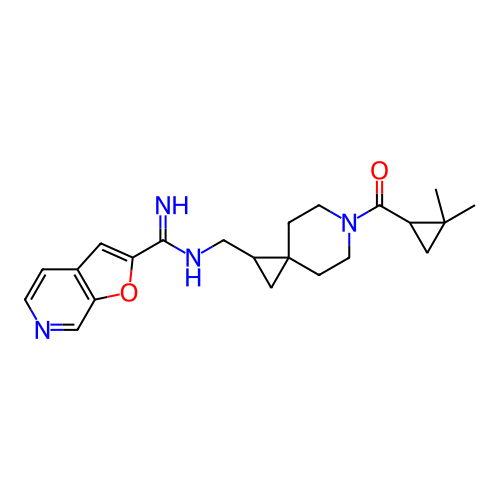 Chemical structure of BindingDB Monomer ID 455778