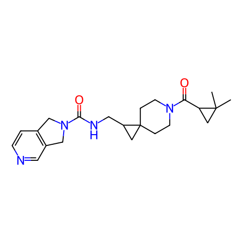 Chemical structure of BindingDB Monomer ID 455792