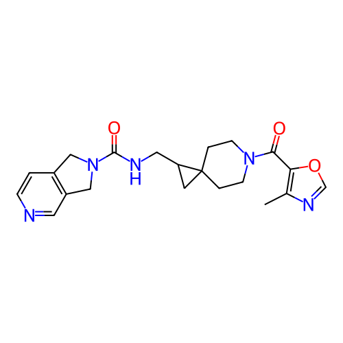 Chemical structure of BindingDB Monomer ID 455815