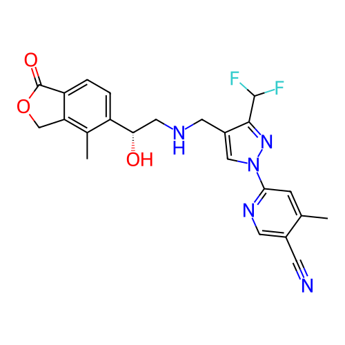 Chemical structure of BindingDB Monomer ID 456207
