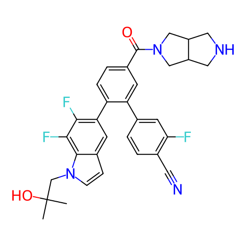 Chemical structure of BindingDB Monomer ID 456477