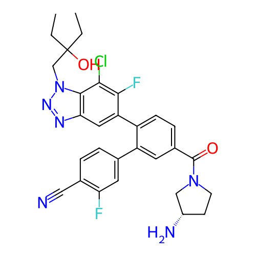Chemical structure of BindingDB Monomer ID 456492