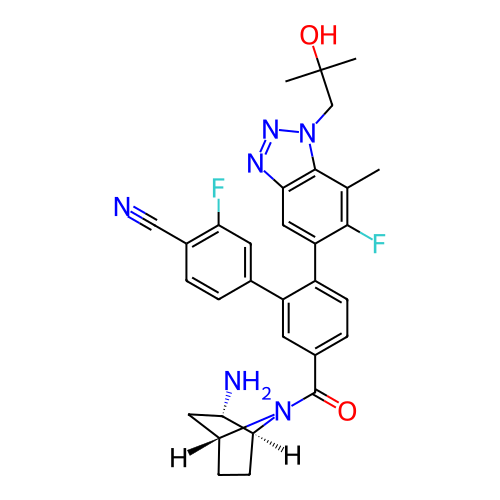 Chemical structure of BindingDB Monomer ID 456500