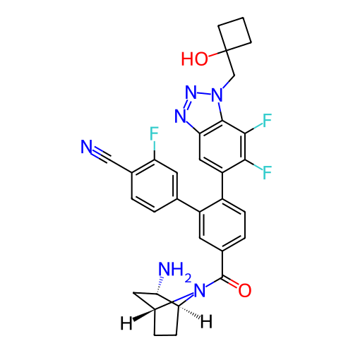 Chemical structure of BindingDB Monomer ID 456525