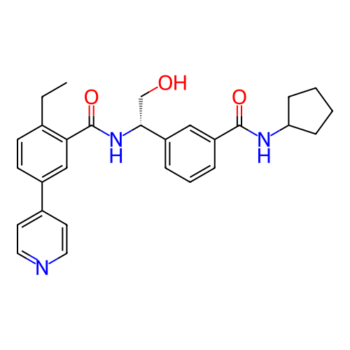 Chemical structure of BindingDB Monomer ID 457004