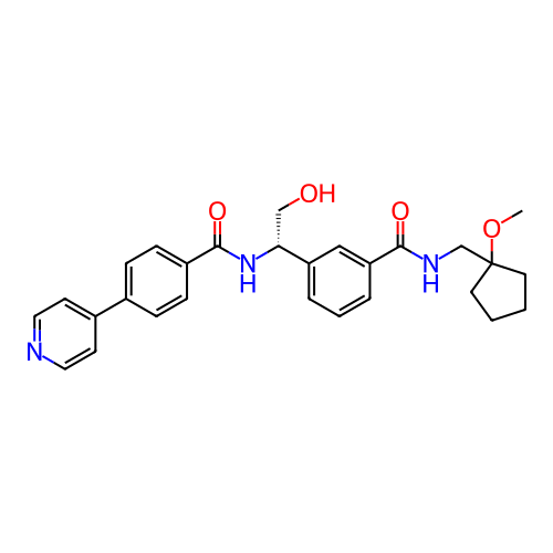 Chemical structure of BindingDB Monomer ID 457021