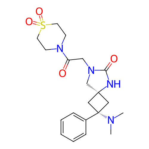 Chemical structure of BindingDB Monomer ID 457040