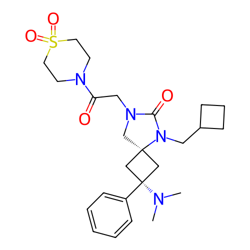 Chemical structure of BindingDB Monomer ID 457043