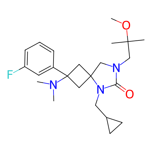 Chemical structure of BindingDB Monomer ID 457069