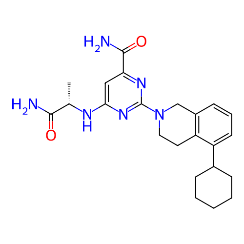 Chemical structure of BindingDB Monomer ID 457092