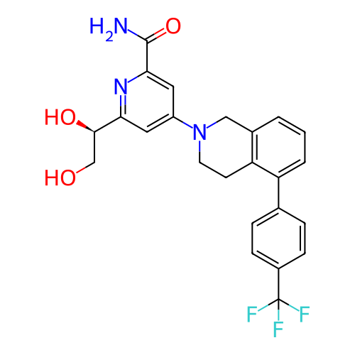 Chemical structure of BindingDB Monomer ID 457094