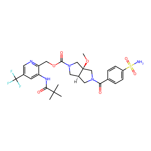 Chemical structure of BindingDB Monomer ID 457100