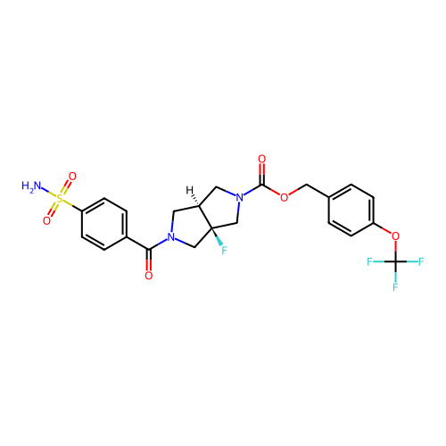 Chemical structure of BindingDB Monomer ID 457121