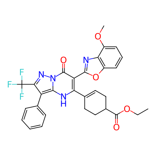 Chemical structure of BindingDB Monomer ID 457516