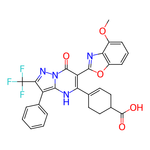 Chemical structure of BindingDB Monomer ID 457517