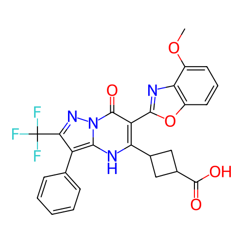 Chemical structure of BindingDB Monomer ID 457535