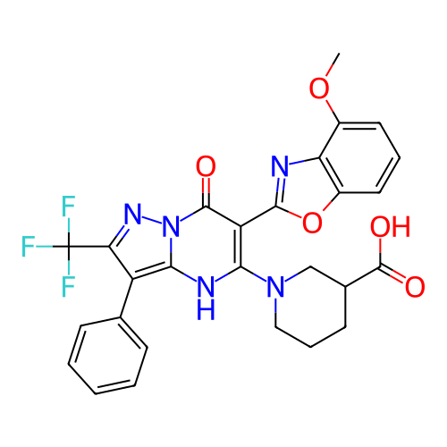 Chemical structure of BindingDB Monomer ID 457540