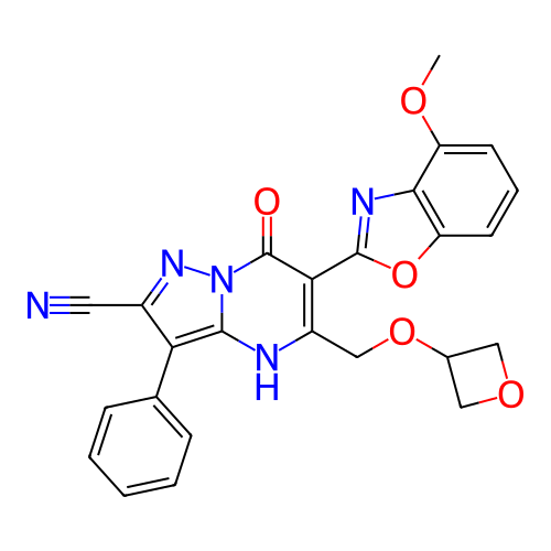 Chemical structure of BindingDB Monomer ID 457542
