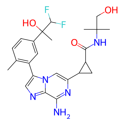 Chemical structure of BindingDB Monomer ID 457712