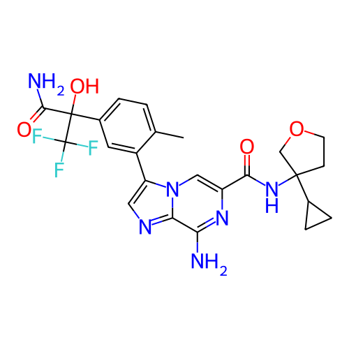 Chemical structure of BindingDB Monomer ID 457716