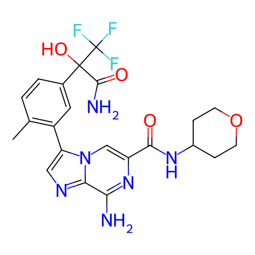 Chemical structure of BindingDB Monomer ID 457756