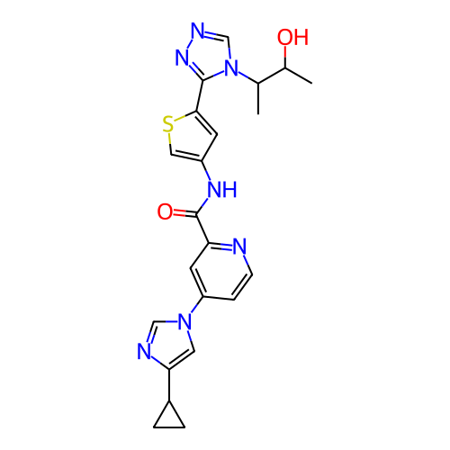 Chemical structure of BindingDB Monomer ID 457812